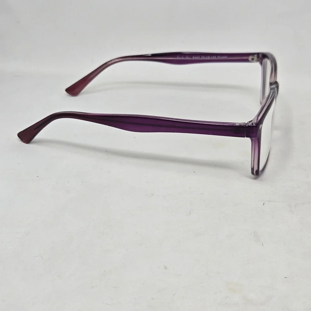 Santa Ana S342 Purple Rectangular Eyeglass Frames 53-18-145 Eyewear